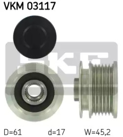 Механизм свободного хода SKF VKM 03117